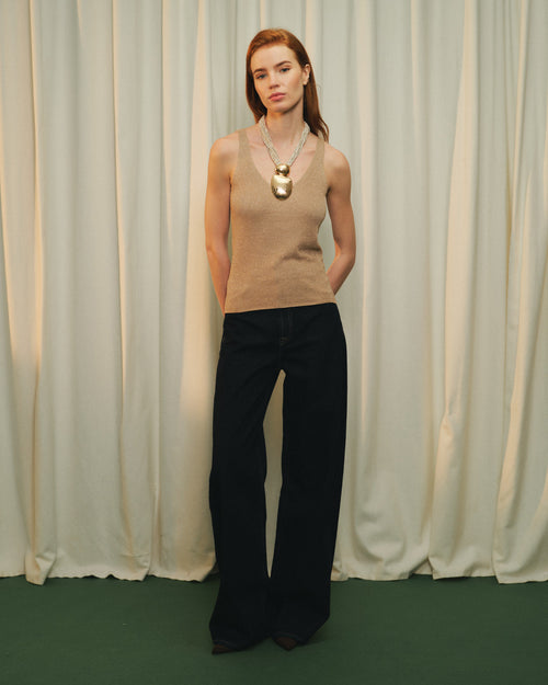 Blusa cuello V Cristine