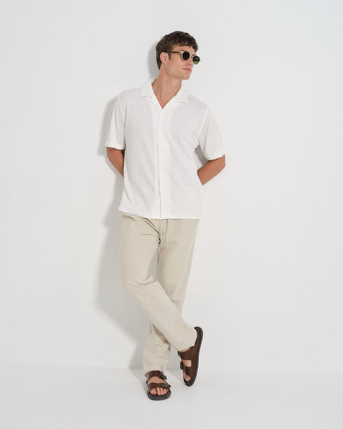 Pantalon con Lino Ferran