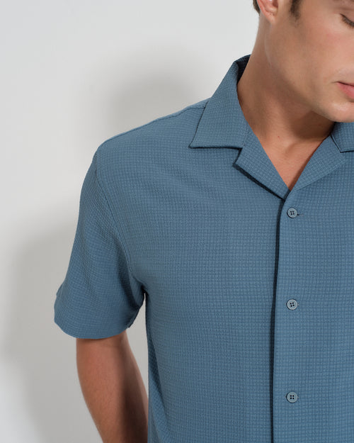 Camisa cuello sport Teo Hover