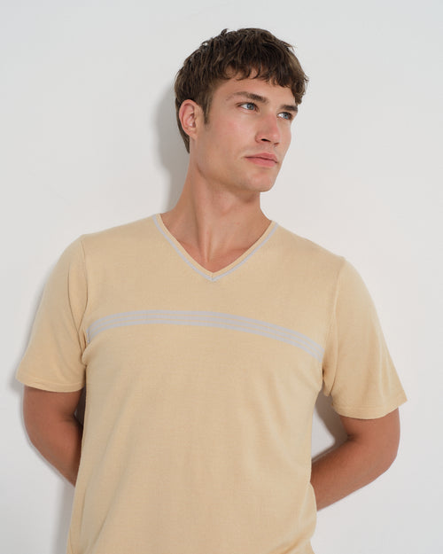 Playera tejido suave Marco Hover