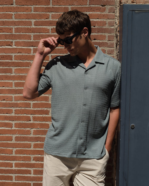 Camisa cuello sport Bruno