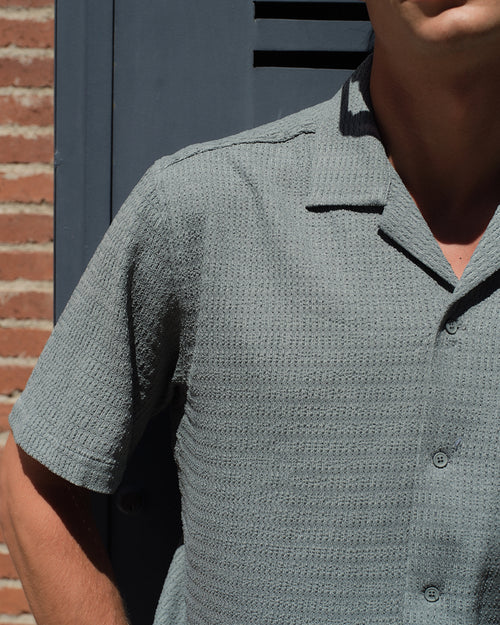 Camisa cuello sport Bruno Hover