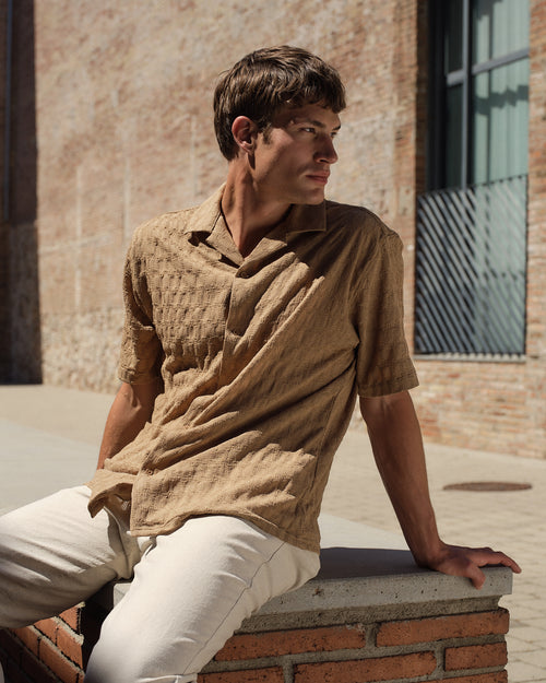 Camisa cuello sport Dante