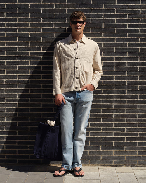 Saco casual con lino Yago