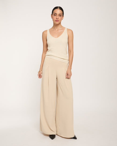 Blusa cuello V Cristine