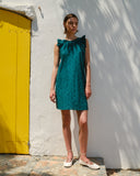 Maxi Vestido largo tela bordada Oyuki
