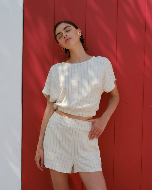 Bermuda con bolsas cargo Tamara