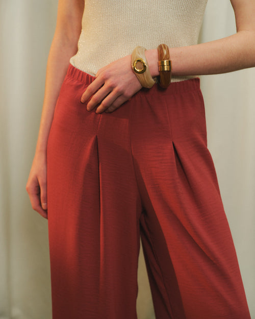 Pantalón con pinzas Virginia Hover