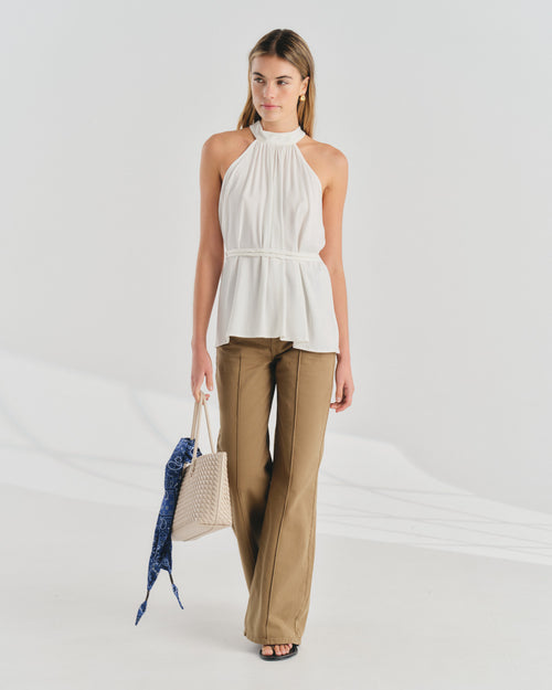 Blusa halter Fuvia
