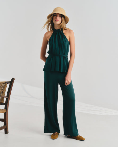 Blusa halter Fuvia