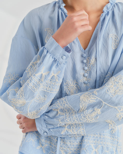 Set de blusa y bermuda Claire Hover