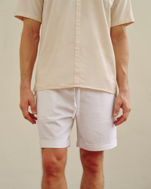 Bermuda con Lino Basilio Hover