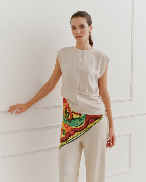 Pañoleta estampada