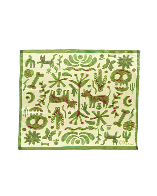 Pañoleta estampada Incondicional (Camila de la Fuente)