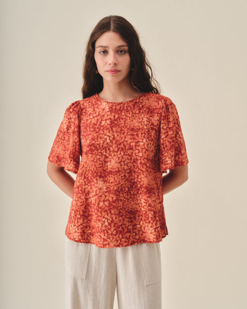 Blusa manga volante Karenina/Re