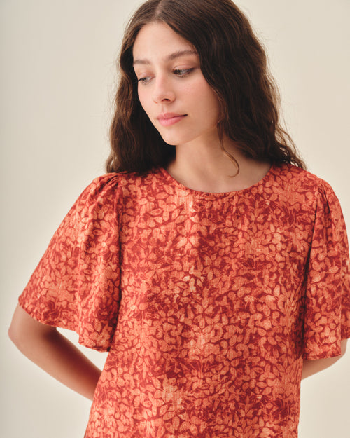 Blusa manga volante Karenina/Re Hover