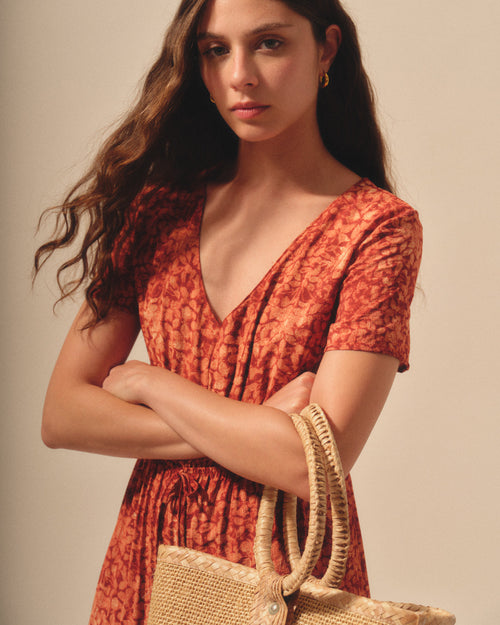 Vestido estampado  Eliza/Re Hover