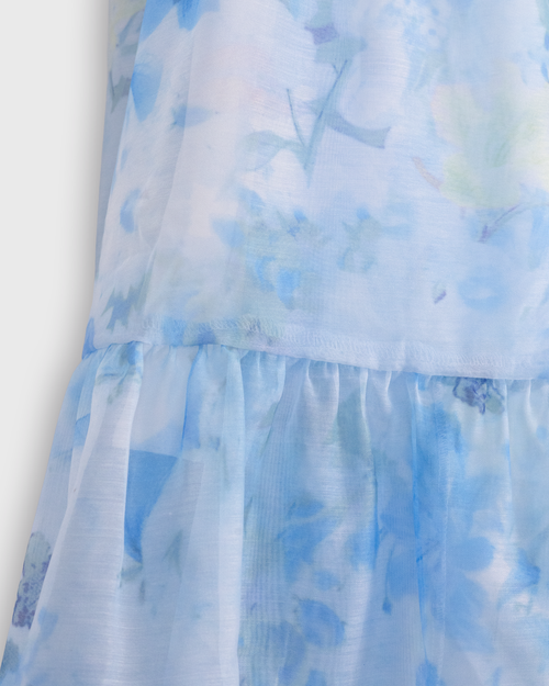 Vestido largo estampado Tulipan Hover