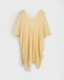 Blusa larga de crochet Franca