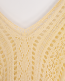 Blusa larga de crochet Franca