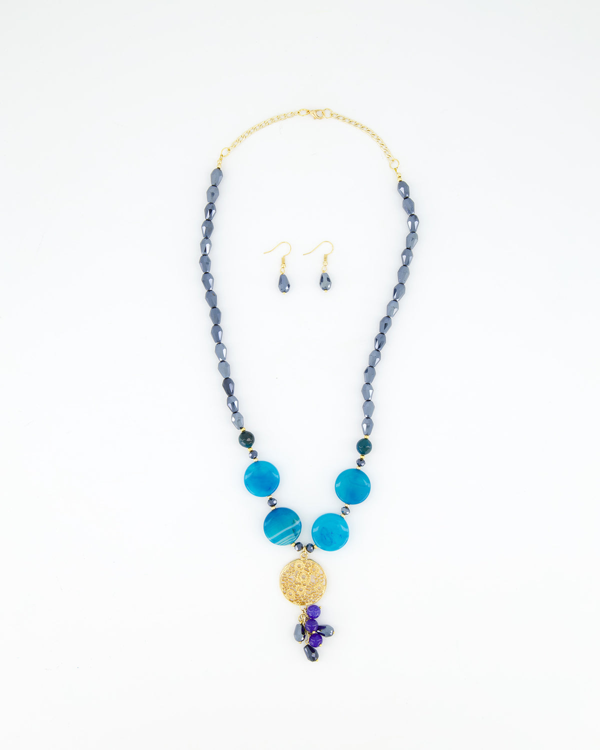 Collar con piedras naturales CB020