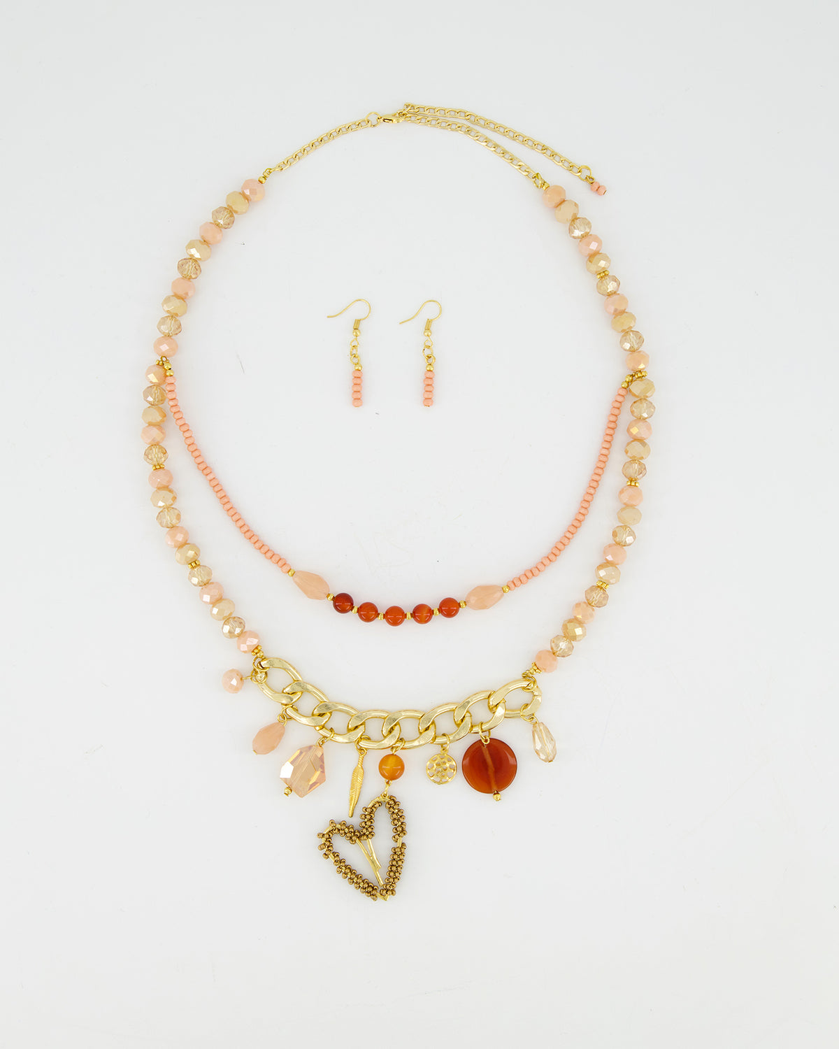 Collar con piedras naturales CL014