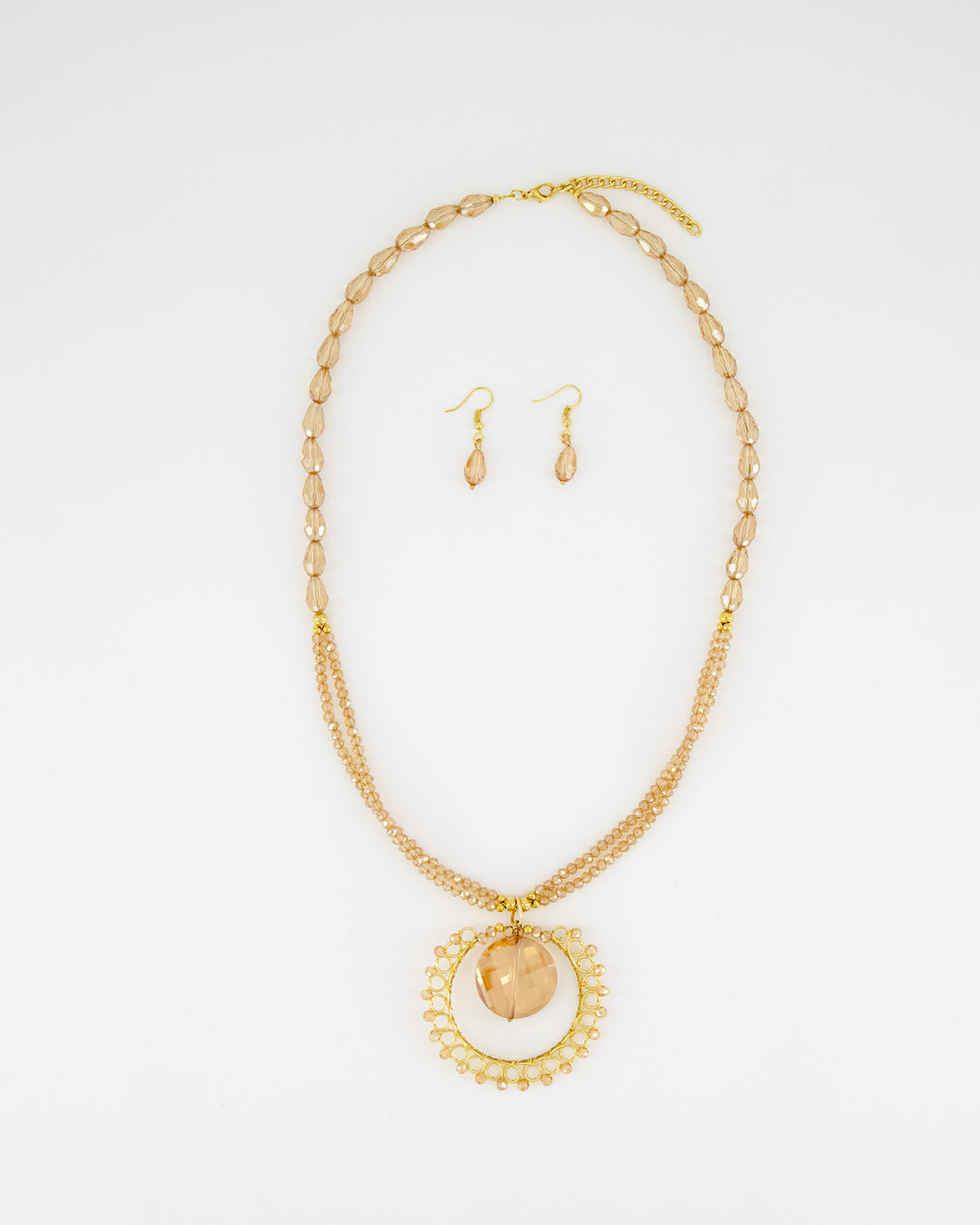 Collar con piedras naturales CA024