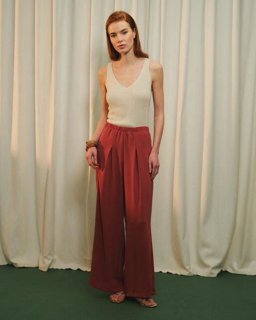 Blusa cuello V Cristine