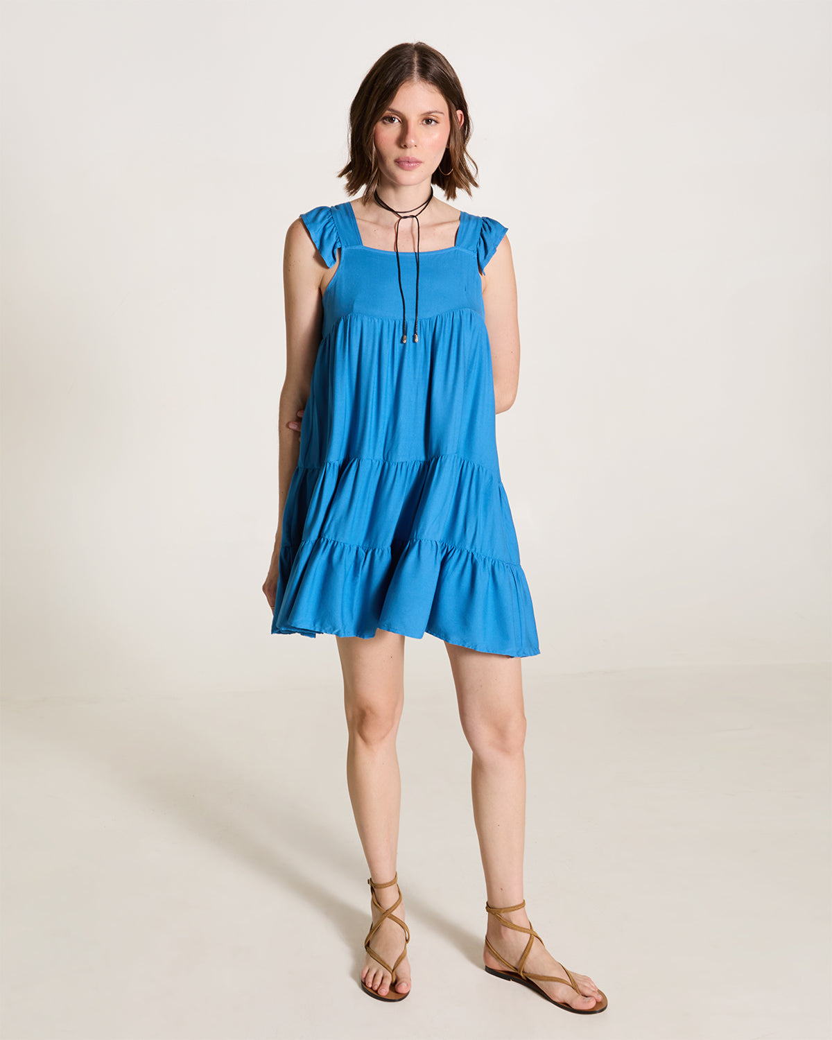 Vestido de rayon stretch Tiara/2