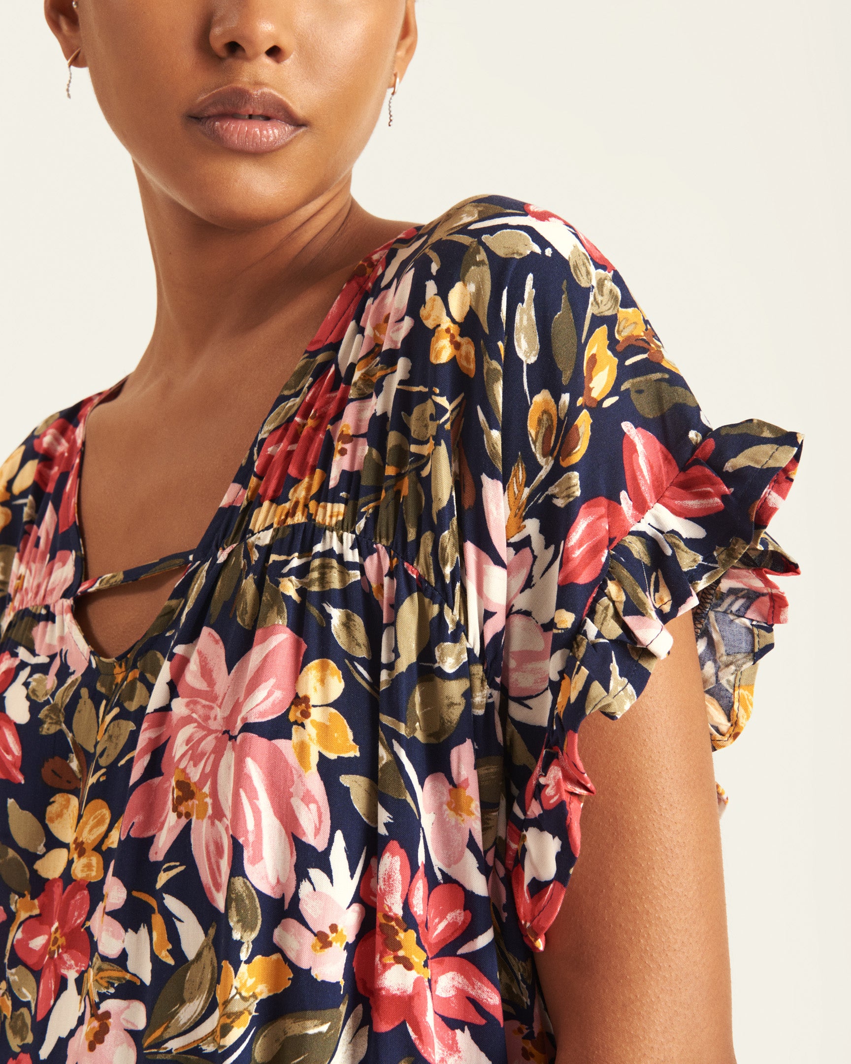 Vestido corto oversize Janina