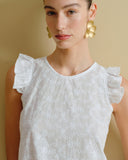 Blusa tela bordada Yuki
