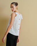 Blusa tela bordada Yuki