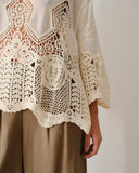 Blusa de crochet Amelie