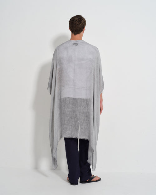Cardigan fluido texturas combinadas Samira Hover