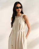 Vestido largo halter Diana