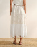 Set de falda larga y chaleco Safira