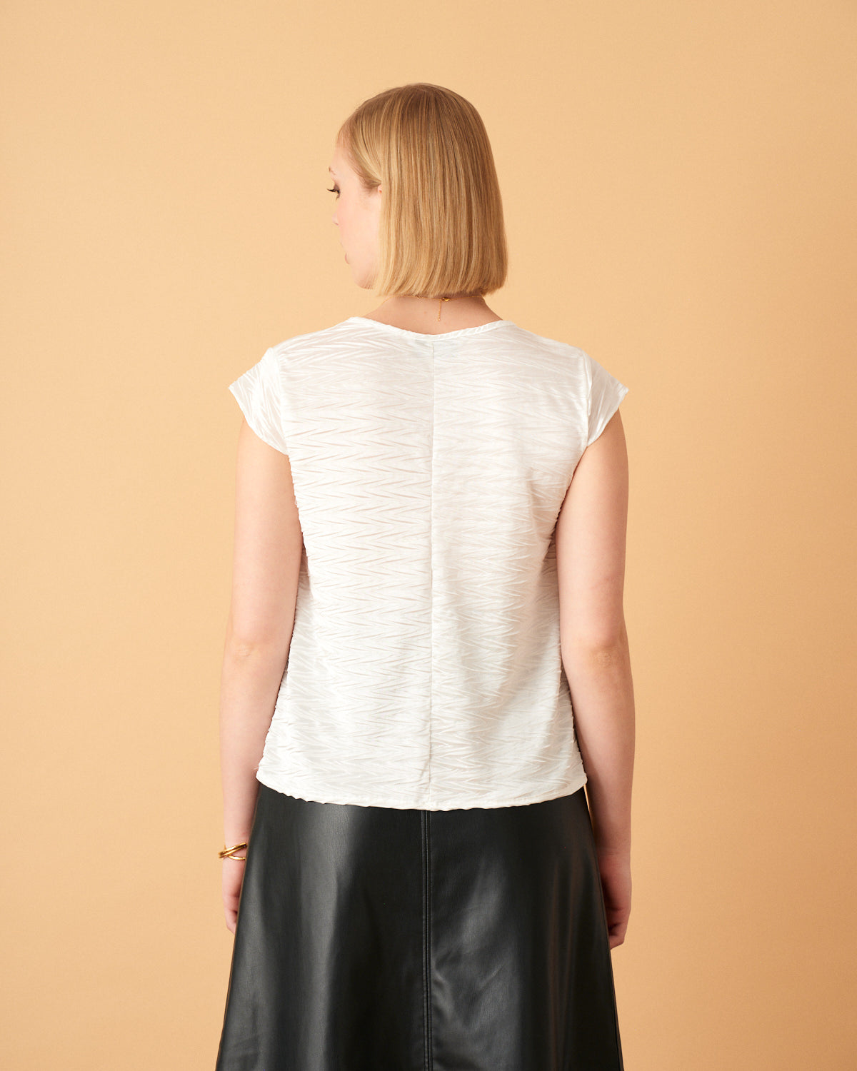 Blusa tela satinada Nicole