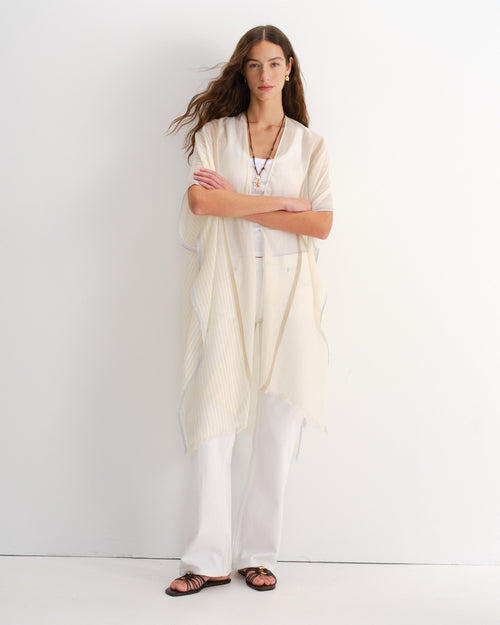 Cardigan de rayas Delta