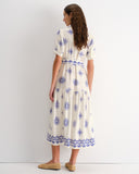 Vestido largo camisero Selene