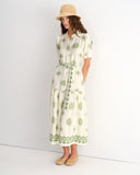 Vestido largo camisero Selene