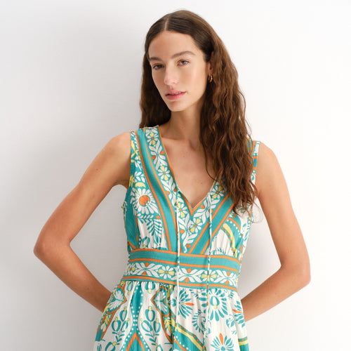 Vestido largo sin mangas Nigella