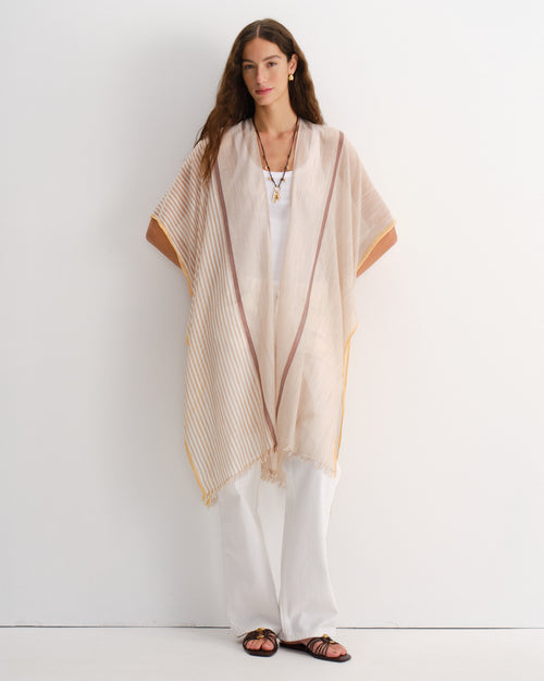 Cardigan de rayas Delta