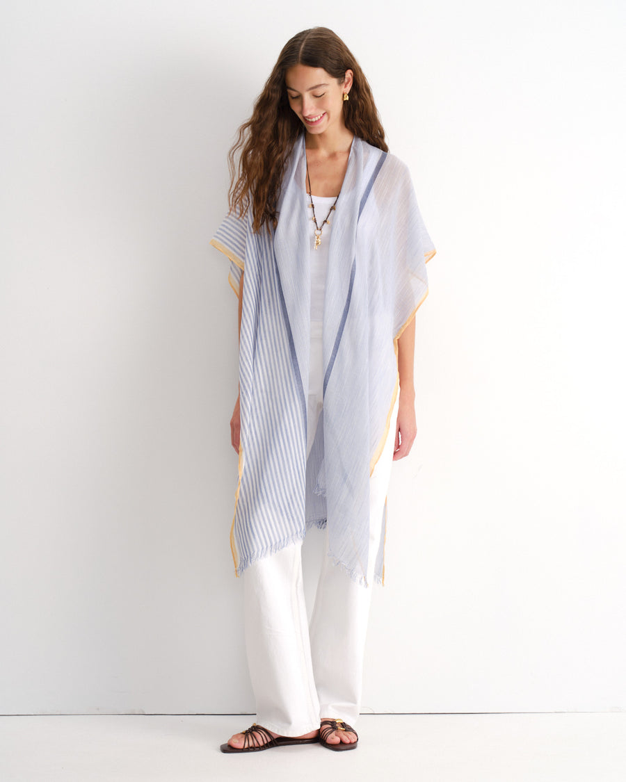Cardigan de rayas Delta