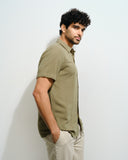 Camisa con lino Constanzo