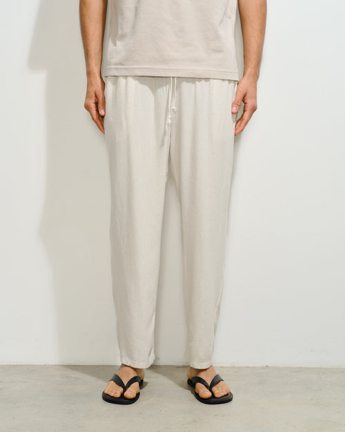 Pantalon con lino Marruecos Hover