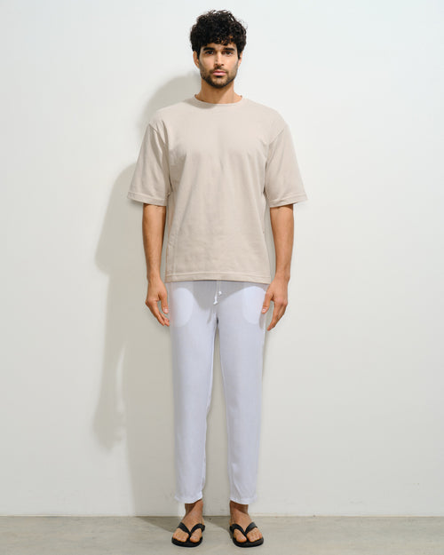 Pantalon con lino Marruecos