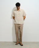 Camisa lino Jacquard Jhon