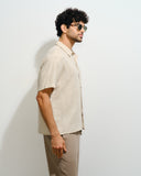 Camisa lino Jacquard Jhon