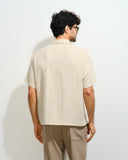 Camisa lino Jacquard Jhon