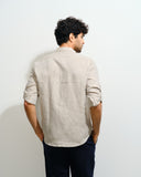 Camisa de Lino manga larga Ruben